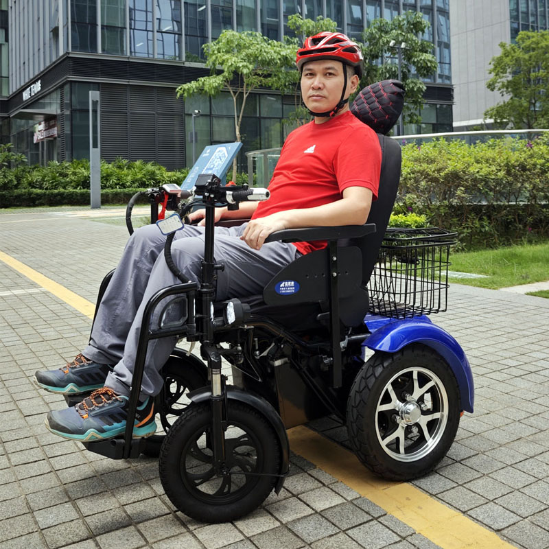双把手单座越野代步车带后框